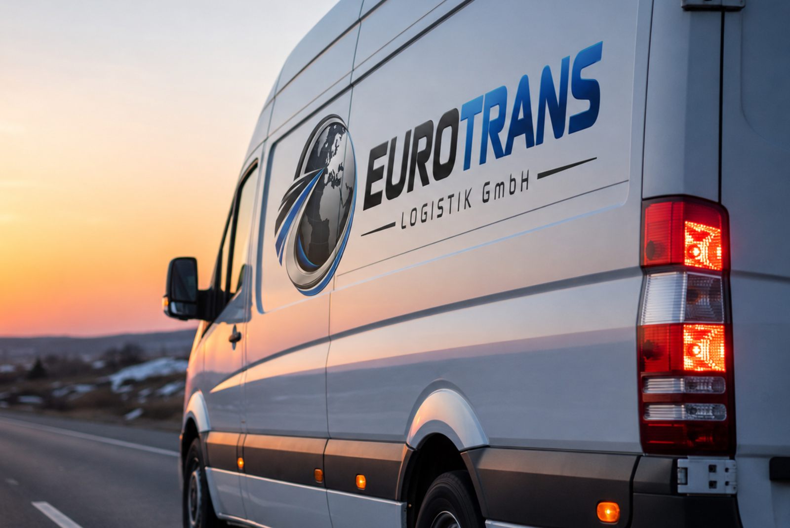 Sattelzug im Transportverkehr
