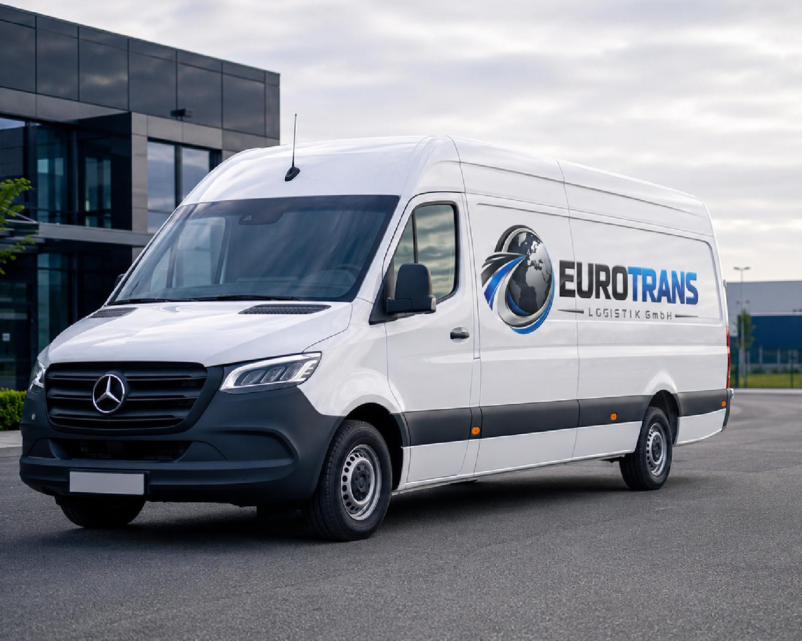Lastkraftwagen auf der Autobahn